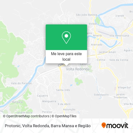 Protonic mapa