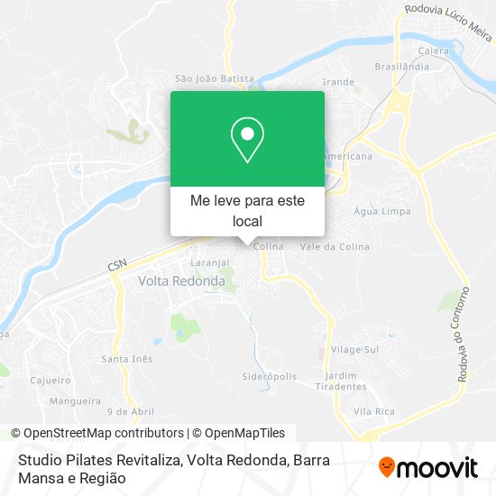 Studio Pilates Revitaliza mapa