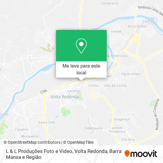 L & L Produções Foto e Video mapa