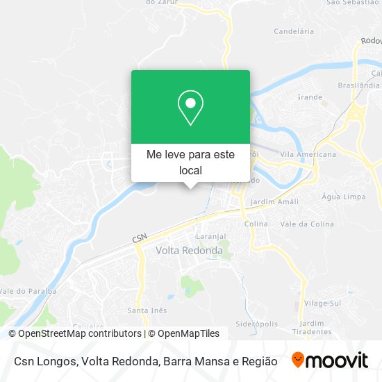 Csn Longos mapa