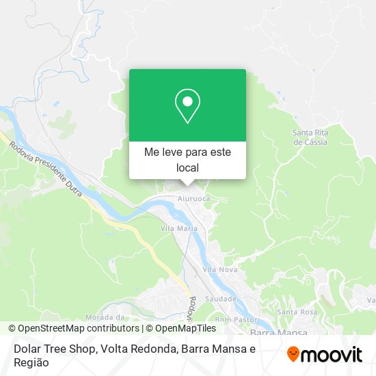 Dolar Tree Shop mapa