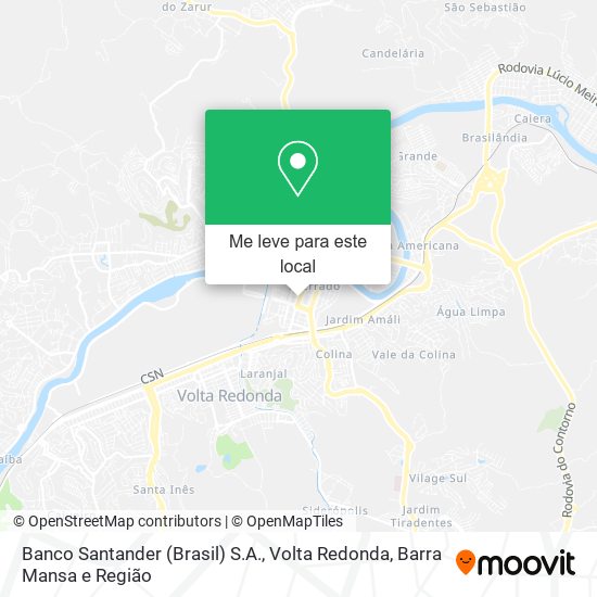 Banco Santander (Brasil) S.A. mapa