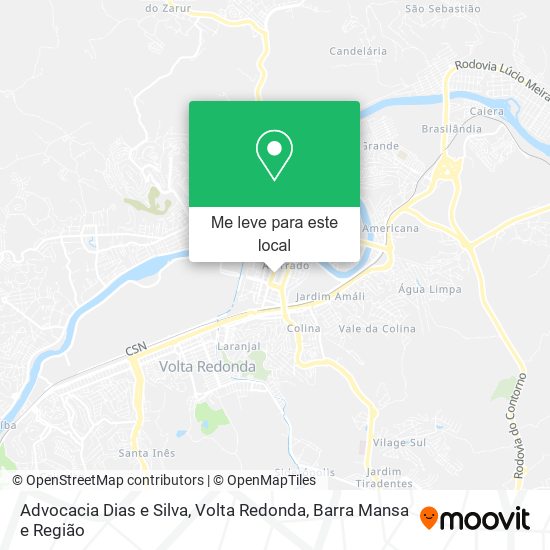 Advocacia Dias e Silva mapa