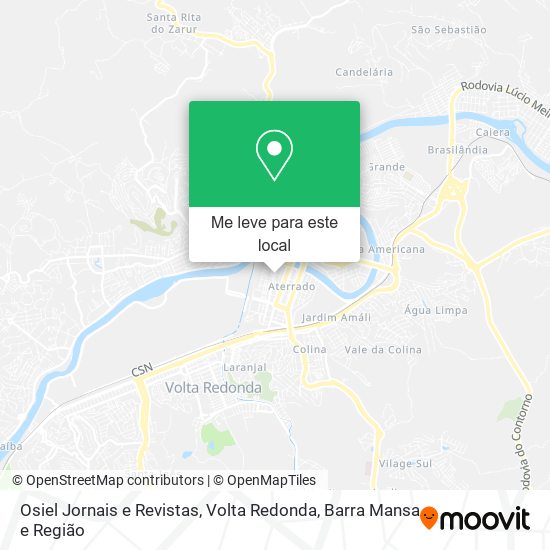 Osiel Jornais e Revistas mapa
