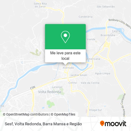 Sesf mapa