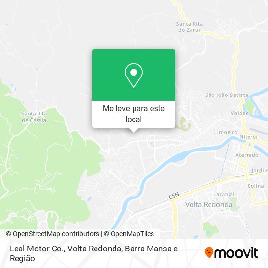 Leal Motor Co. mapa