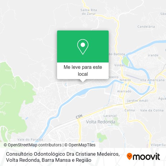 Consultório Odontológico Dra Cristiane Medeiros mapa