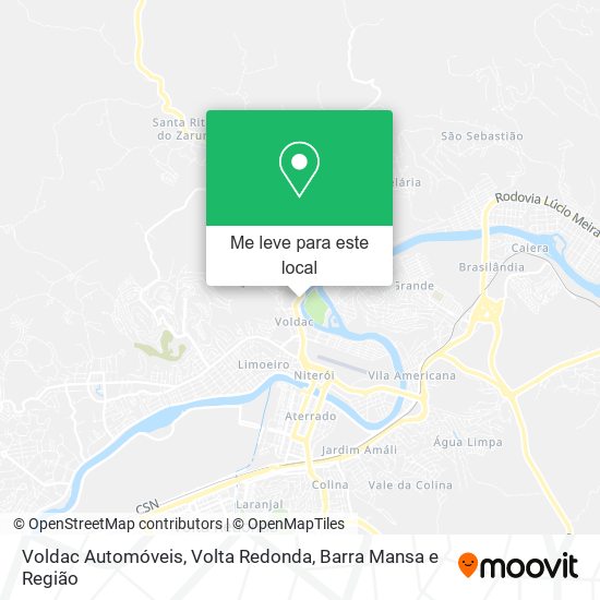 Voldac Automóveis mapa