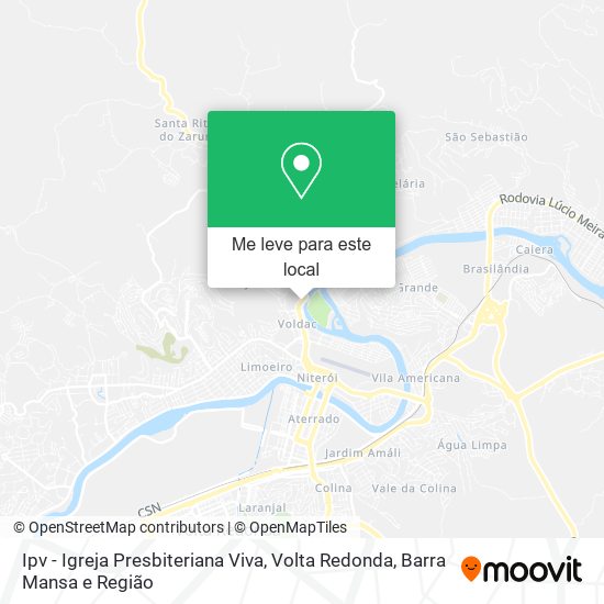 Ipv - Igreja Presbiteriana Viva mapa