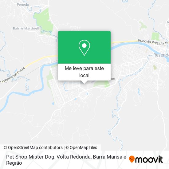 Pet Shop Mister Dog mapa