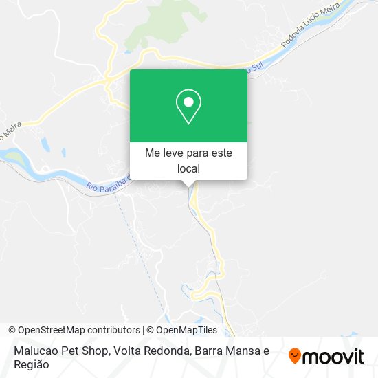 Malucao Pet Shop mapa