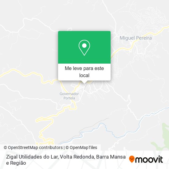 Zigal Utilidades do Lar mapa