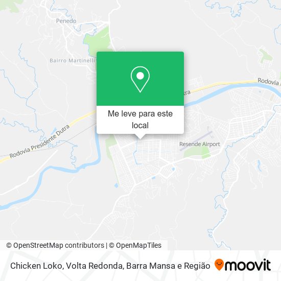 Chicken Loko mapa