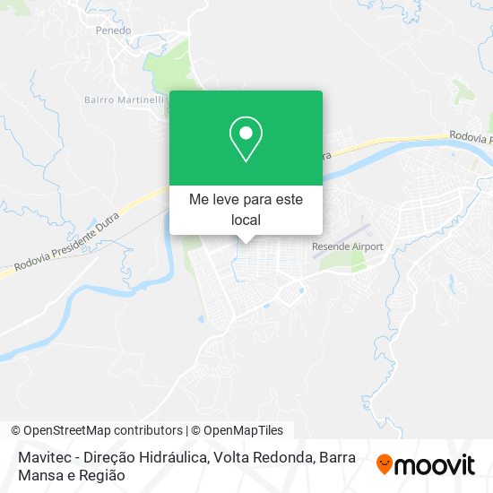 Mavitec - Direção Hidráulica mapa