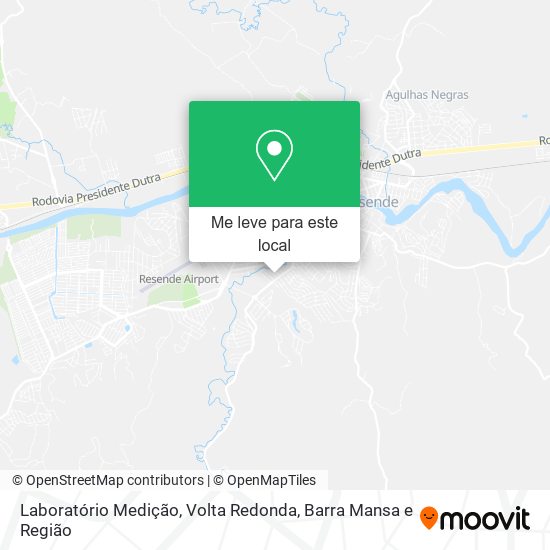 Laboratório Medição mapa