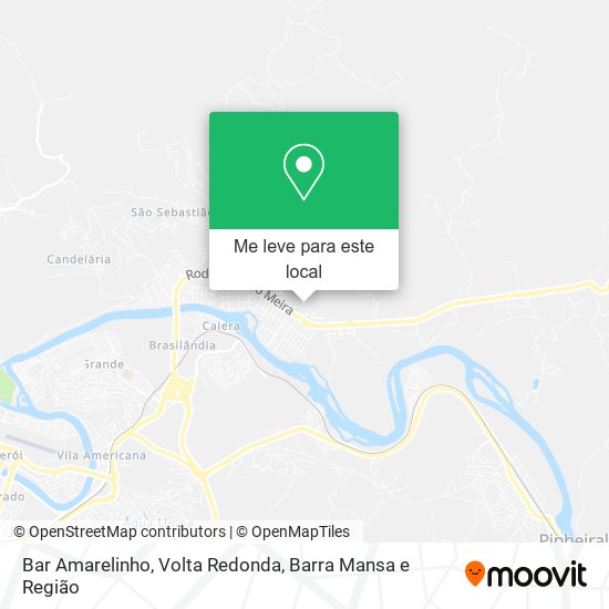 Bar Amarelinho mapa