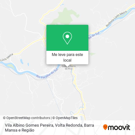 Vila Albino Gomes Pereira mapa
