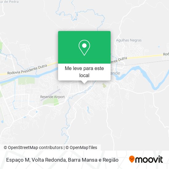 Espaço M mapa