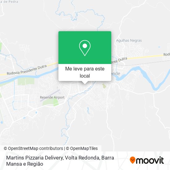 Martins Pizzaria Delivery mapa