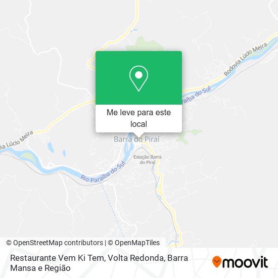 Restaurante Vem Ki Tem mapa
