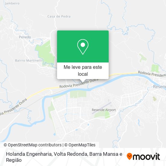 Holanda Engenharia mapa