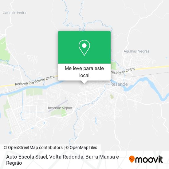 Auto Escola Stael mapa