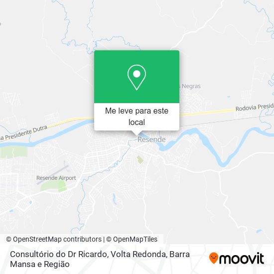 Consultório do Dr Ricardo mapa