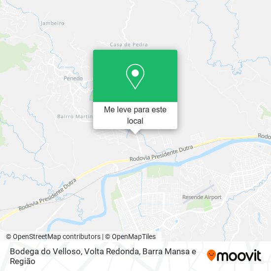 Bodega do Velloso mapa