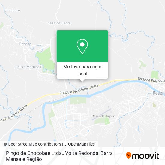 Pingo de Chocolate Ltda. mapa