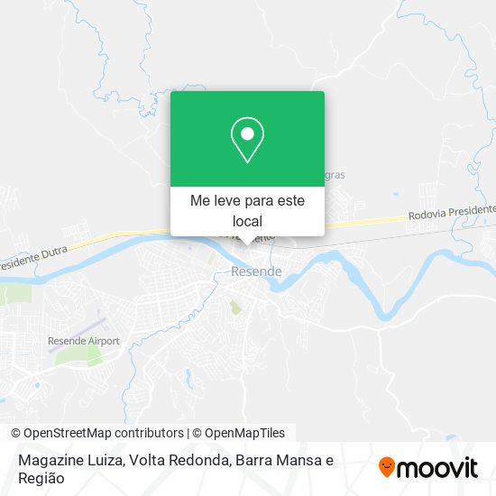 Magazine Luiza mapa