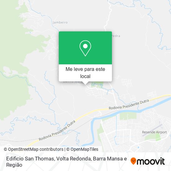 Edificio San Thomas mapa