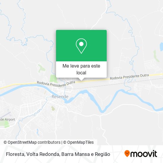 Floresta mapa