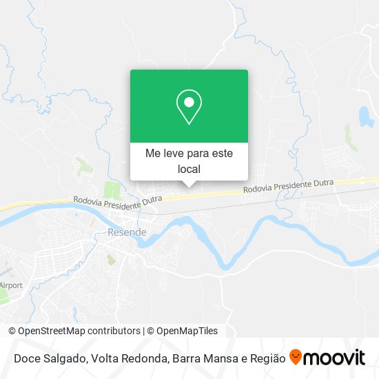 Doce Salgado mapa