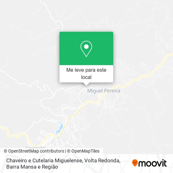 Chaveiro e Cutelaria Miguelense mapa