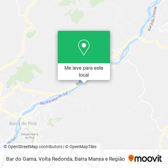 Bar do Gama mapa