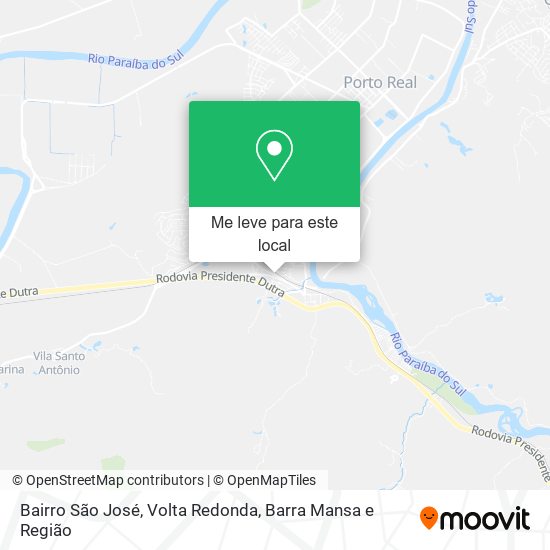 Bairro São José mapa
