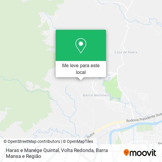 Haras e Manége Quintal mapa