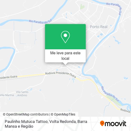 Paulinho Mutuca Tattoo mapa