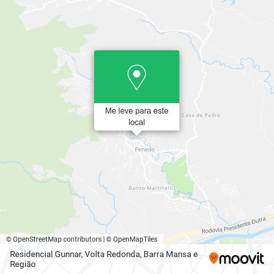 Residencial Gunnar mapa