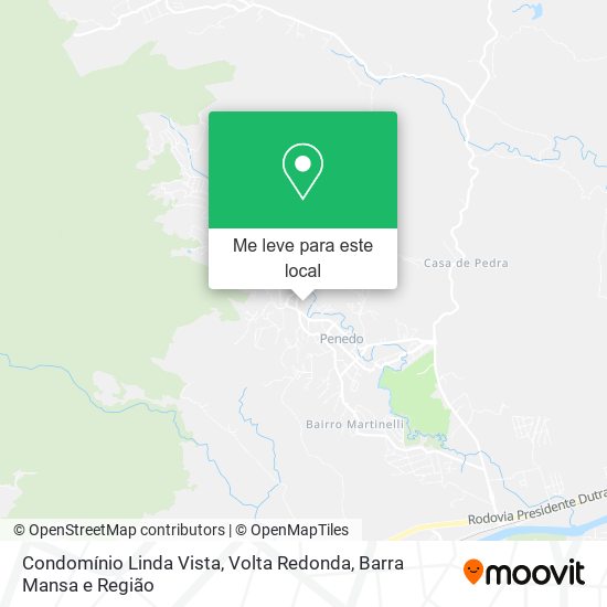 Condomínio Linda Vista mapa