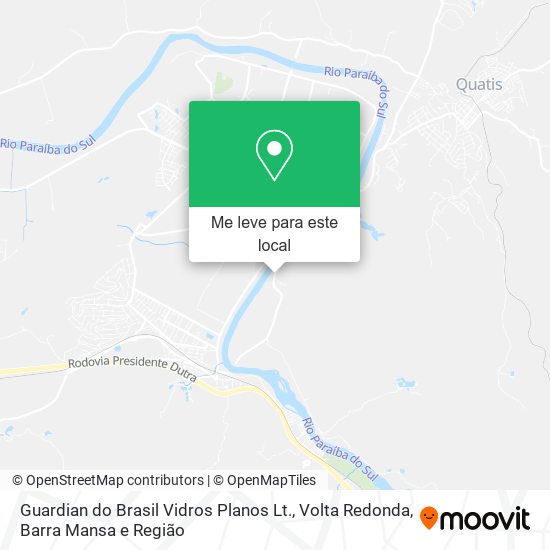 Guardian do Brasil Vidros Planos Lt. mapa