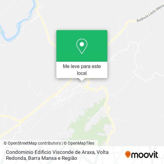 Condominio Edificio Visconde de Araxa mapa