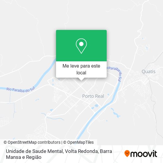 Unidade de Saude Mental mapa
