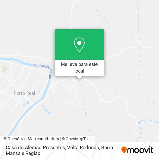 Casa do Alemão Presentes mapa