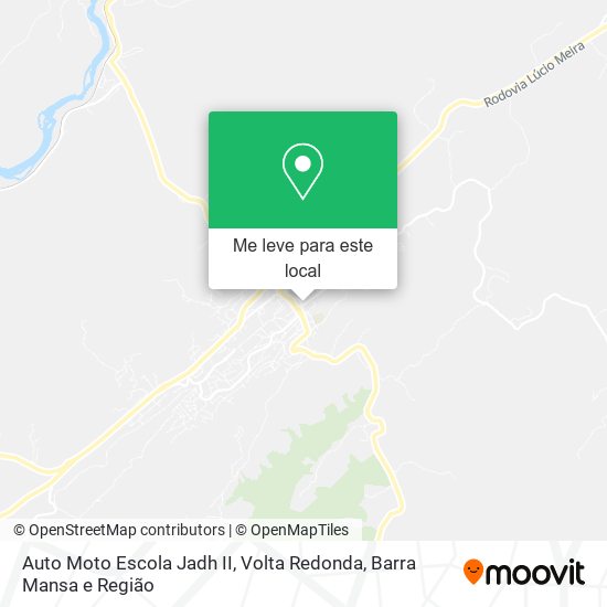 Auto Moto Escola Jadh II mapa