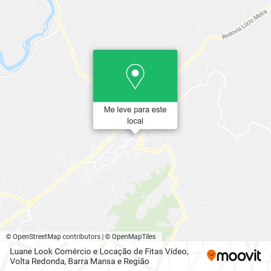 Luane Look Comércio e Locação de Fitas Vídeo mapa
