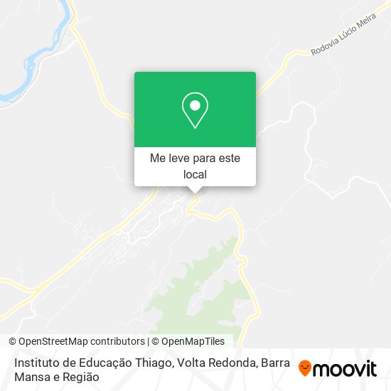 Instituto de Educação Thiago mapa
