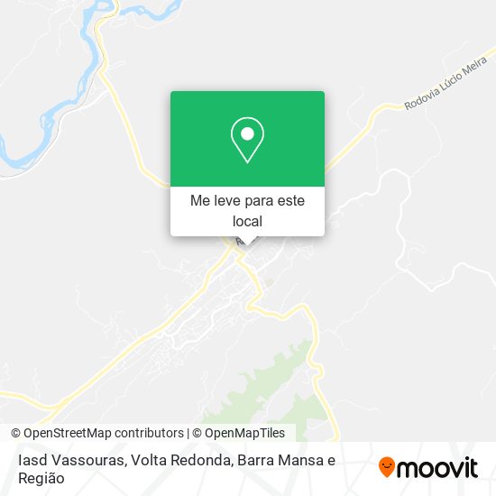 Iasd Vassouras mapa