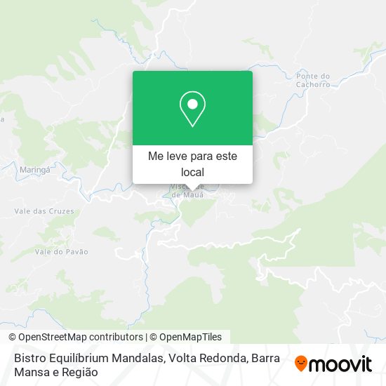 Bistro Equilíbrium Mandalas mapa