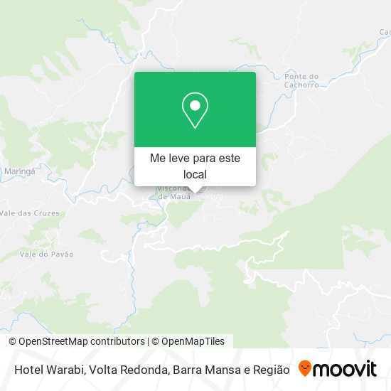 Hotel Warabi mapa
